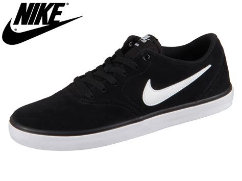 Nike Sb Check Solar Schwarz/Weiß Herren – 843895